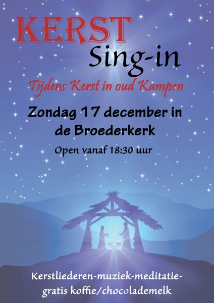 Kerst Sing in